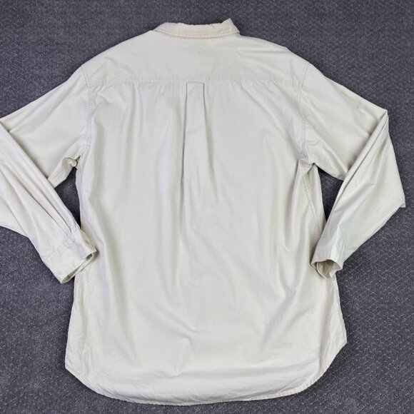 Vintage J. CREW Oarsman Shirt Men's XL Corduroy Collar Button Down Up - Picture 6 of 13